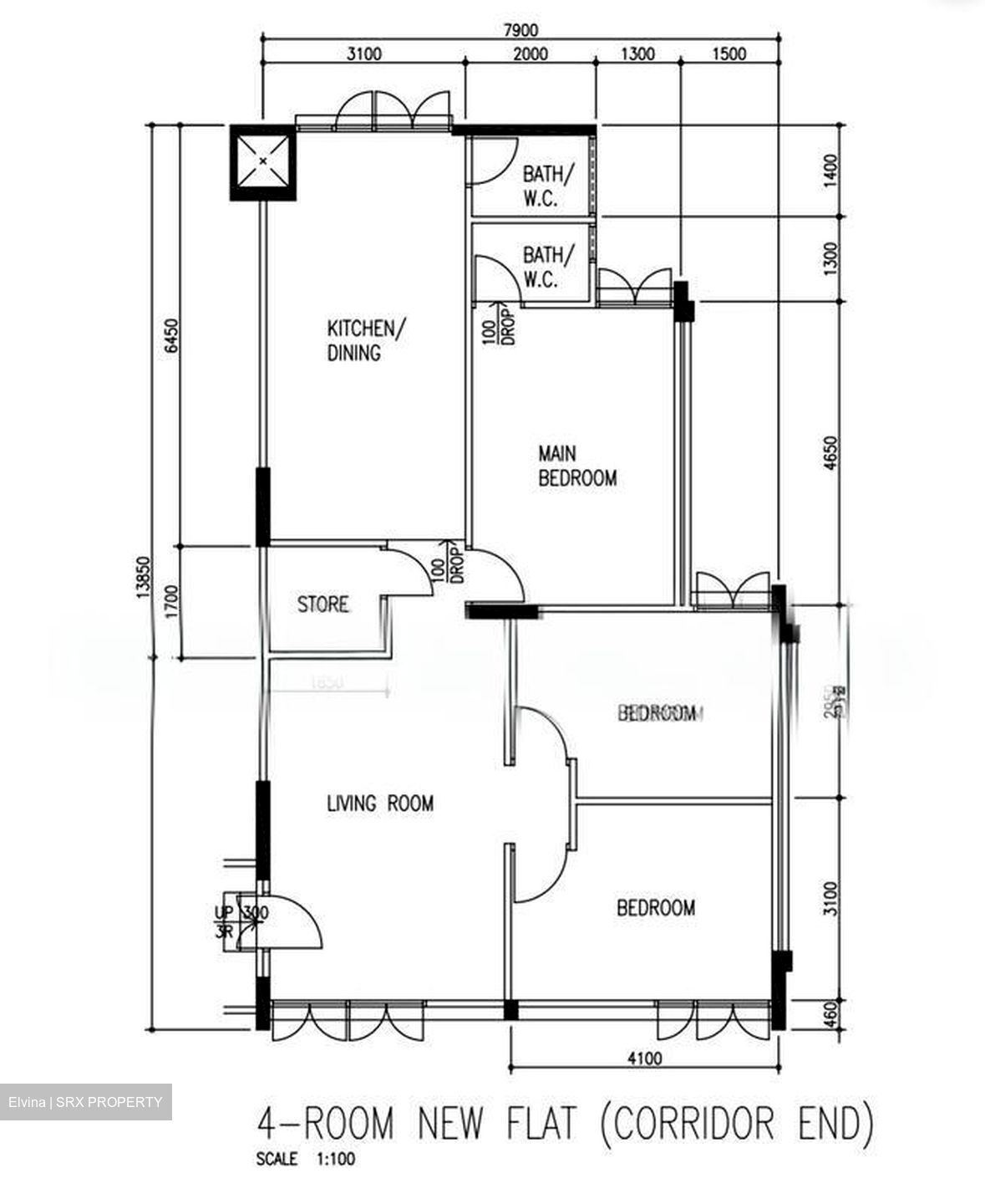 Blk 611 Ang Mo Kio Avenue 5 (Ang Mo Kio), HDB 4 Rooms #503122521